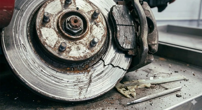 Brake repair at SL Auto Service &amp; Tyres in Market Drayton