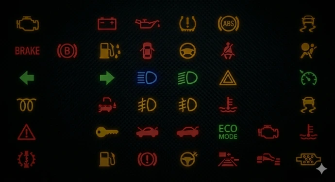 Warning Lights at SL Auto Service &amp; Tyres Market Drayton